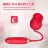 Tongue Licking Suction Telescopic Rod, Rose Adult Toy, Dual-Function Device, Sucking Massage Vibrator, Extendable Vibrating Massage Stick with 10 Suction Frequencies and Extension Modes, USB Charging, Romantic Toy, Designed for Women 10