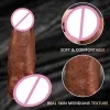Silicone soft oversized realistic electric vibrating extensible female masturbator 3