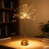 LED Desk Lamp Hyacinth Firework Gold Wire Night Light Touch Control Suitable for Bedroom and Living Room Gift 5