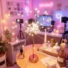 LED Desk Lamp Hyacinth Firework Gold Wire Night Light Touch Control Suitable for Bedroom and Living Room Gift 4