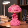 Lámpara de noche USB con resina de seta lámpara infantil divertida iluminación cálida para habitaciones de niños y bebés ideal como regalo 7