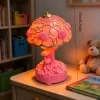 Lámpara de noche USB con resina de seta lámpara infantil divertida iluminación cálida para habitaciones de niños y bebés ideal como regalo 3