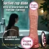 Consolador eléctrico con simulación de pene flexible vibrador de silicona extensible con función de calentamiento masturbador para mujer 1