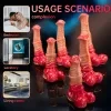 Alien Design Jugo de succión con cuerpo grande juguete para adultos seguro de silicona para parejas 2