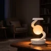 Rotating Floating Ball Lamp RGB Color Ambient Night Light with Motion Sensor Rechargeable Suitable for Desk Outdoor Camping Bedroom 6