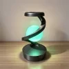 Rotating Floating Ball Lamp RGB Color Ambient Night Light with Motion Sensor Rechargeable Suitable for Desk Outdoor Camping Bedroom 5
