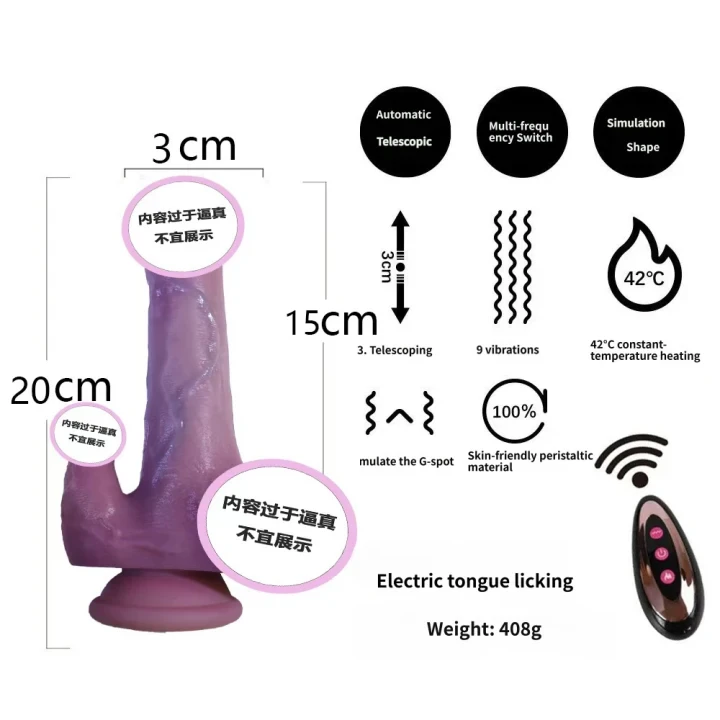 Perfect Tongue Licking Penis Small Size 20 15 3cm