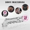 1 reusable vibrating sleeve with vibration ring transparent penis ring 2