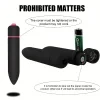 Mini Bullet Vibrator for Women Pointed Tip G Spot Massager Skin Friendly Silicone Water Resistant Travel Discreet 2