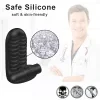 Rechargeable Silicone Finger Vibrator Wearable Clitoral G Spot Massager for Women Couples 5