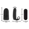Rechargeable Silicone Finger Vibrator Wearable Clitoral G Spot Massager for Women Couples 4