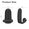 Rechargeable Silicone Finger Vibrator Wearable Clitoral G Spot Massager for Women Couples 9