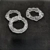 1 Set Secret Love Beaded Ring Men s Transparent Delay Sperm Locking Sleeve Dual Vibration Large Beads 3