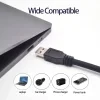 USB LED Goose Neck Reading Lamp Touch Dimming Flexible Desk Lamp for Bedroom Study Desk and Laptop 4