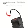 Lámpara de trabajo LED recargable linterna plegable con gancho magnético ideal para reparaciones automotrices camping al aire libre garajes y uso de emergencia 4