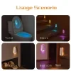Motion Sensor Night Light Wireless Wall Lamp Adjustable Color PIR LED Lamp for Bedroom Staircase Corridor Wardrobe 5