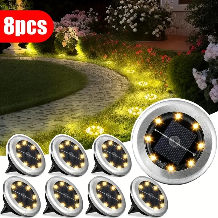 Luz cálida / 8 piezas