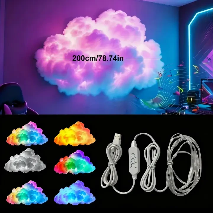 Cloud Lamp / LED200cm